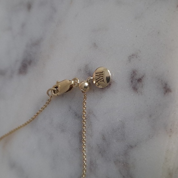 Monica Vinader Alphabet Evil Eye diamond necklace - Picture 9 of 15